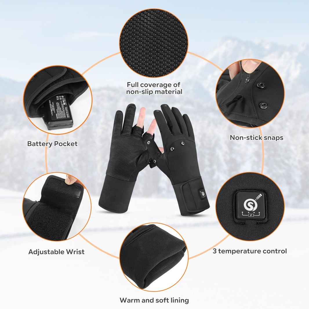 Finger Flip Smart Unisex Multi - đánh giá và giá Fishing Gloves