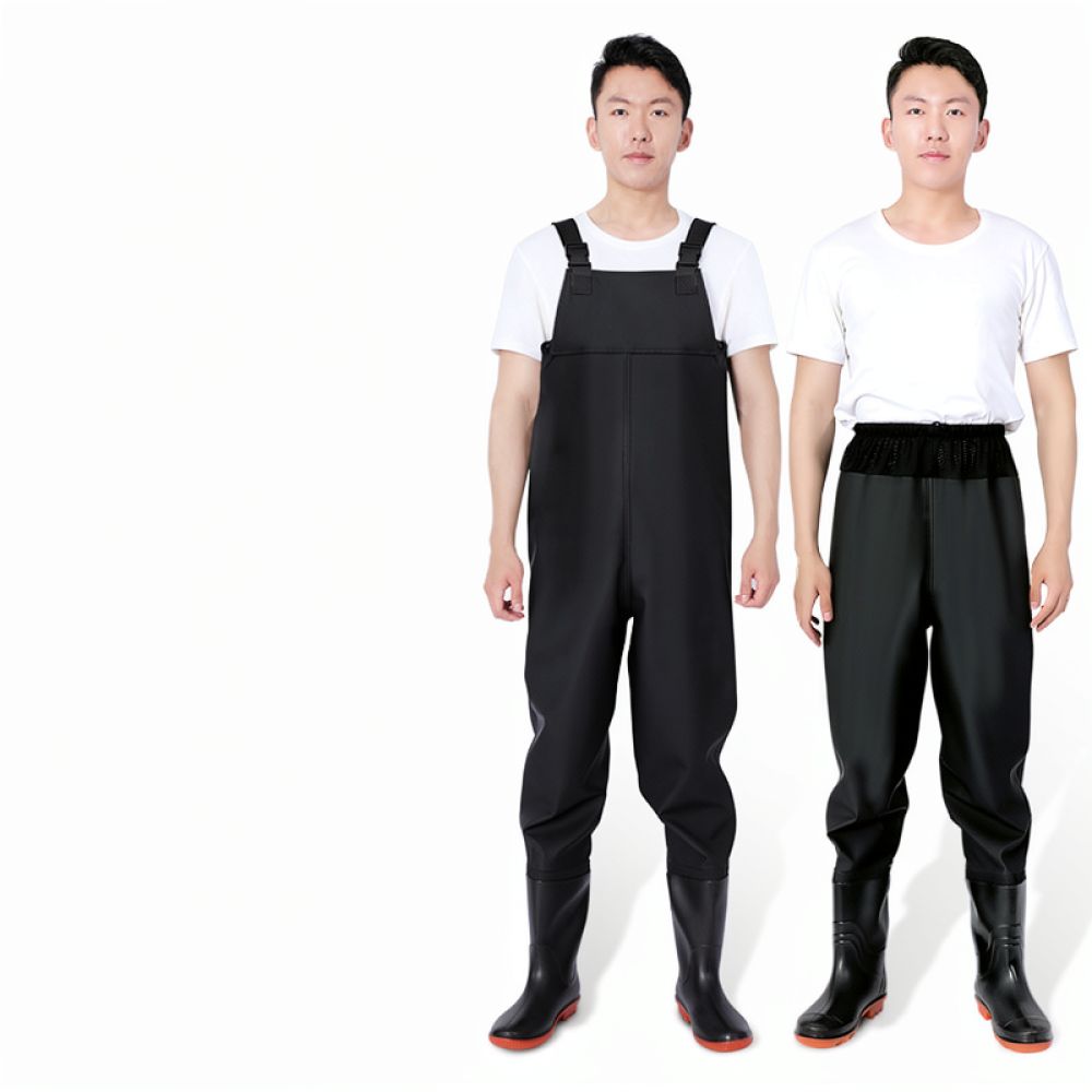 Heavy Duty PVC Wading Pants Wi - đánh giá và giá Fishing Rain Suit