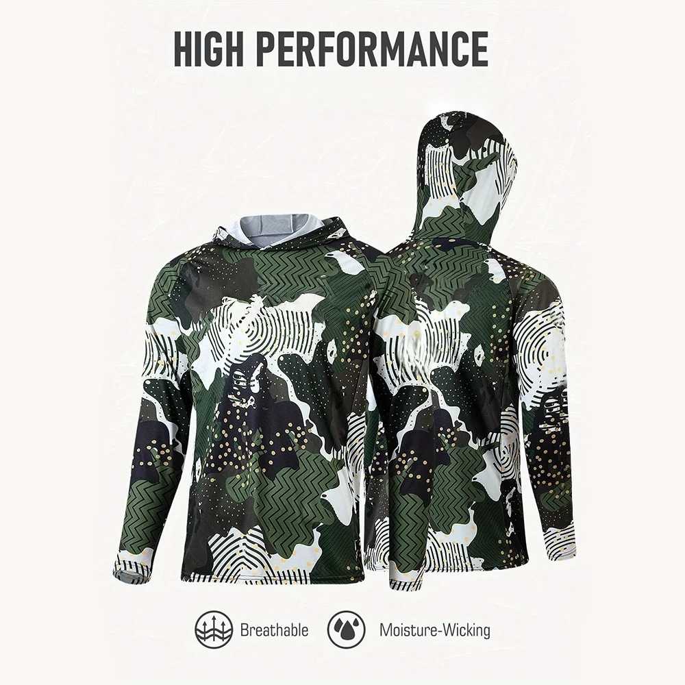 Fishing Apparel Men Hood Fishi - đánh giá và giá Fishing Shirt Uv Protection